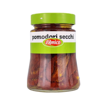 D'Amico Sundried Tomatoes in Sunflower Oil (280g)