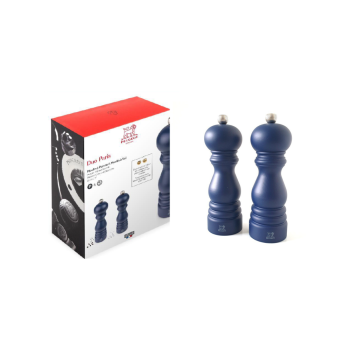 Peugeot Paris Duo U'Select Pepper Mill + Salt Mill Wood 18cm Chocolate