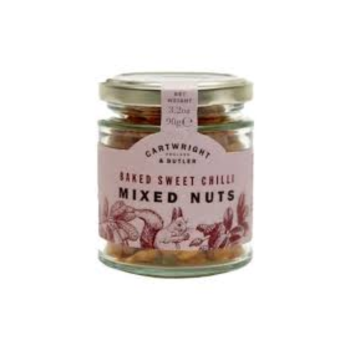 Cartwright & Butler Baked Sweet Chilli Peanuts & Cashews (90g)