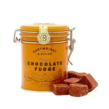 Cartwright & Butler Belgian Chocolate Fudge in Tin (175g)