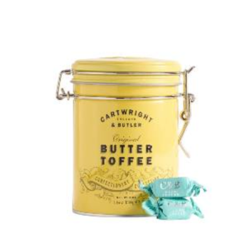 Cartwright & Butler Original Butter Toffee in Tin (130g)