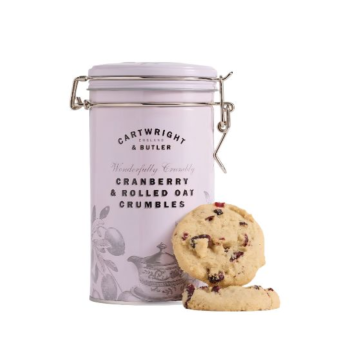 Cartwright & Butler Cranberry & Rolled Oat Crumbles in Tin (200g)