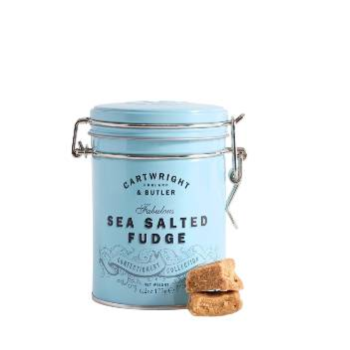 Cartwright & Butler Fabulous Sea Salted Fudge in Tin (175g)