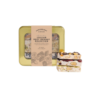 Cartwright & Butler Soft Italian Nougat Selection in Tin (240g)