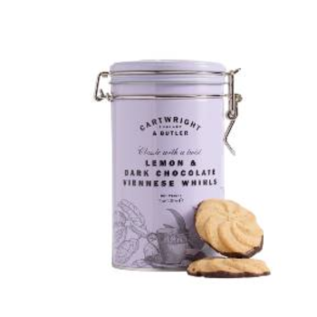 Cartwright & Butler Lemon & Dark Chocolate Viennese Whirls (200g)