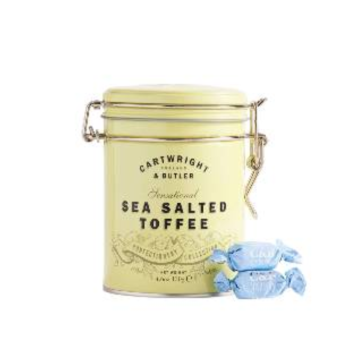 Cartwright & Butler Sensational Sea Salted Toffee in Tin (130g)
