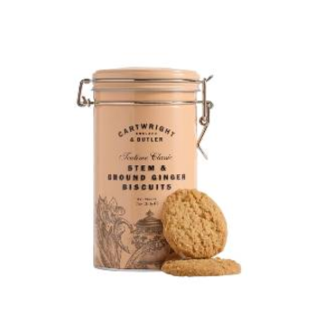 Cartwright & Butler Stem & Ground Ginger Biscuits in Tin (200g)