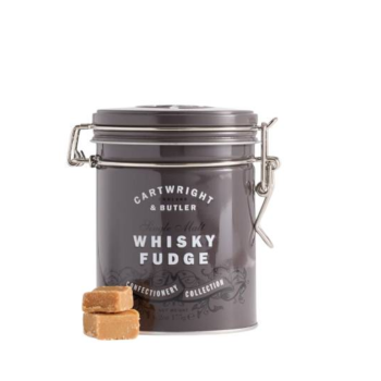 Cartwright & Butler Single Malt Whisky Fudge in Tin (175g)