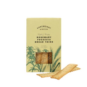 Cartwright & Butler Rosemary Focaccia Bread Thins (100g)