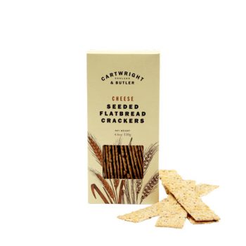 Cartwright & Butler Cheese Seeded Flatbread Crackers (130g)