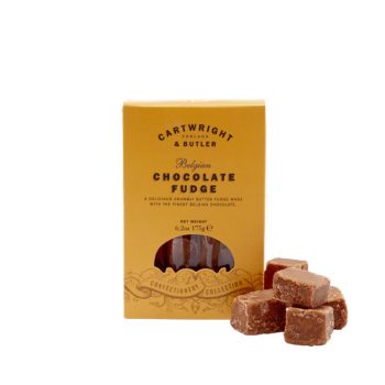 Cartwright & Butler Belgian Chocolate Fudge Carton (175g)