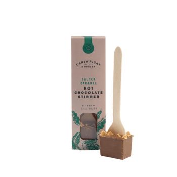 Cartwright & Butler Salted Caramel Hot Chocolate Stirrer (40g)