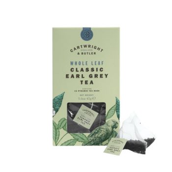 Cartwright & Butler Classic Earl Grey Whole Leaf Tea Bags Carton (45g)