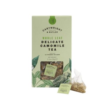 Cartwright & Butler Delicate Camomile Whole Leaf Tea Bags Carton (30g)
