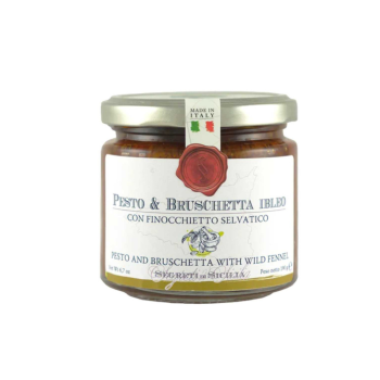 Frantoi Cutrera Mediterranean Pesto & Bruschetta with Wild Fennel (190g)