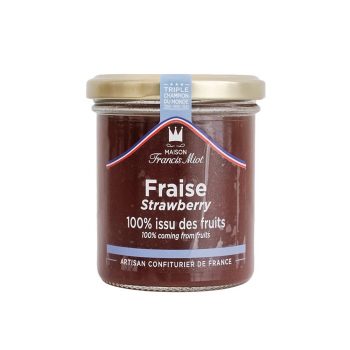 Francis Miot Strawberry Jam 100% from Fruit (210g)