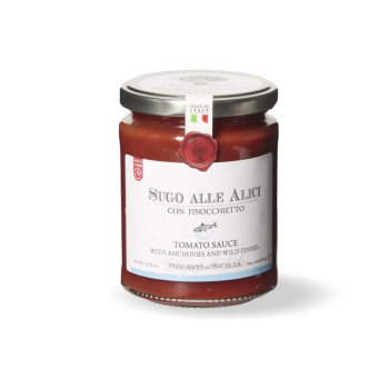 Frantoi Cutrera Tomato Sauce with Anchovies and Wild Fennel  (290g)