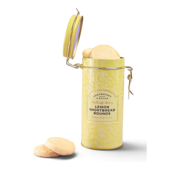 Cartwright & Butler Lemon Shortbread Rounds in Tin (150g)
