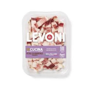 Levoni Cured Guanciale in Strips (90g)