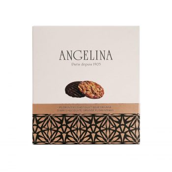 Angelina Dark Chocolate and Orange Florentines (70g)