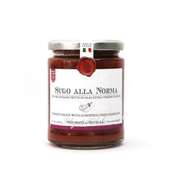 Frantoi Cutrera Tomato Sauce with (Chopped) Fried Eggplant (290g)