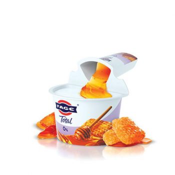 FAGE Total 0% Greek Yogurt Split Cup Honey (170g)