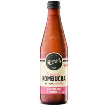 Remedy Raspberry Lemonade Organic Kombucha (330ml)