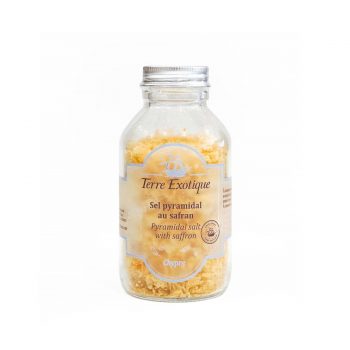 Terre Exotique Pyramid Salt with Saffron (140g)